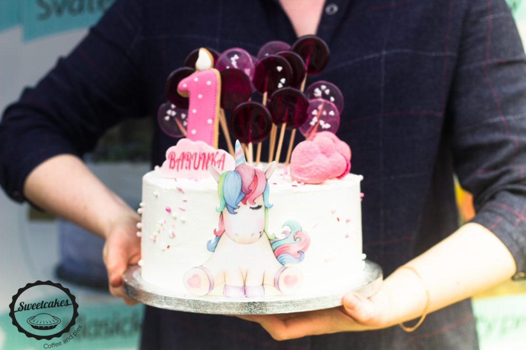 Dětský narozeninový dort Jednorožec obrázek