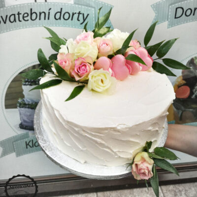 Svatební dort Sladkost 2 (2 kg, 1650 kč)