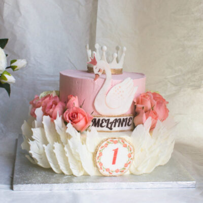 Dětský narozeninový dort  Princezna 8 (4 kg, 2800 kč)