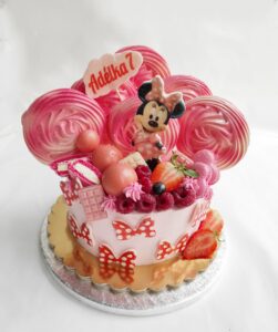 Narozeninový dort Minnie Mouse