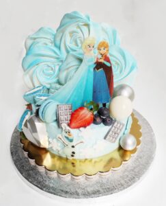 Dětský dort pro holku Frozen 29
