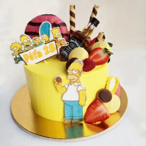 Narozeninový dort pro muže Simpsons 3