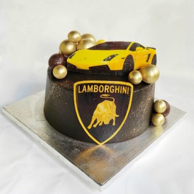 Narozeninový dort pro muže Lamborghini (3 kg, 2200 kč)