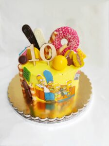 Dětský dort pro kluka Simpsons 4