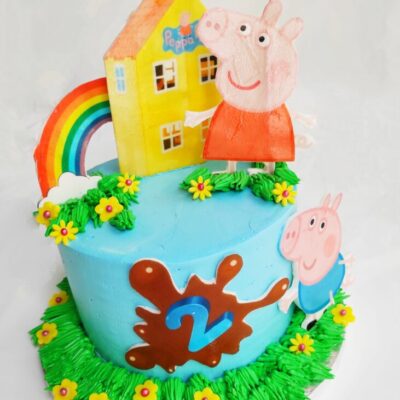 Dětský dort pro kluka Peppa Pig 7 (2 kg, 1650 kč)