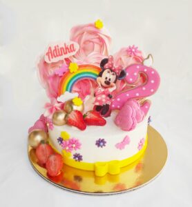 Dětský dort pro holku Minnie Mouse 7