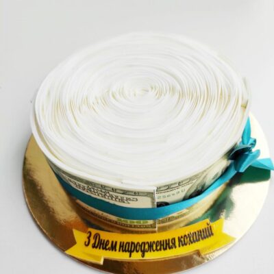 Narozeninový dort pro muže Peníze (2 kg, 1900 kč)