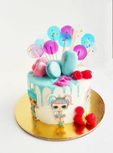 Dětský narozeninový dort LOL 38