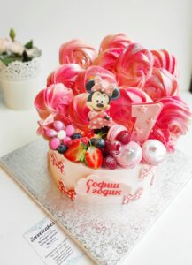Dětský narozeninový dort Minnie Mouse 10