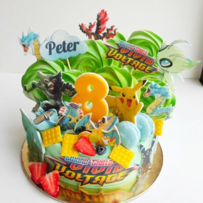 Narozeninový dort Pokemon 14 (2 kg, 1900 kč)
