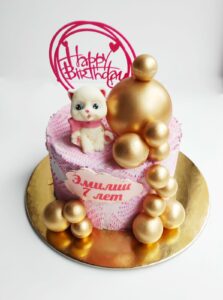 Dětský narozeninový dort Čokoládová Kočička 4
