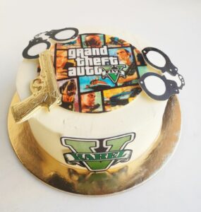 Narozeninový dort GTA