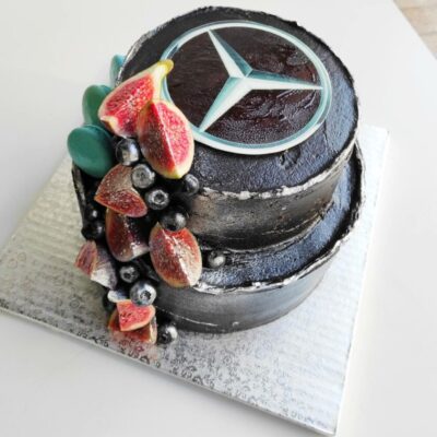 Narozeninový dort Mercedes-Benz 2 (3,5 kg, 2800 kč)