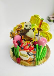 Dětský narozeninový dort Kung-Fu Panda