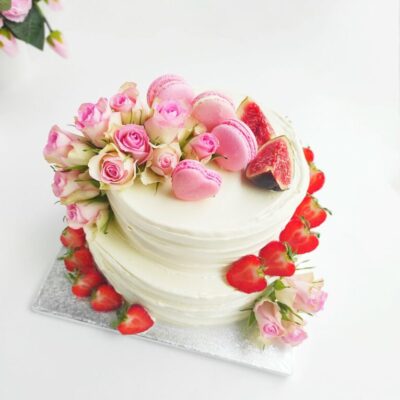 Svatební dort Elegance 7 (4 kg, 3200 kč)