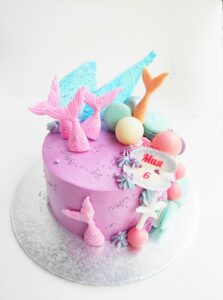 Dětský dort pro holku Malá mořská víla