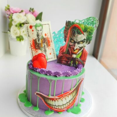 Narozeninový dort Joker (2 kg, 1650 kč)
