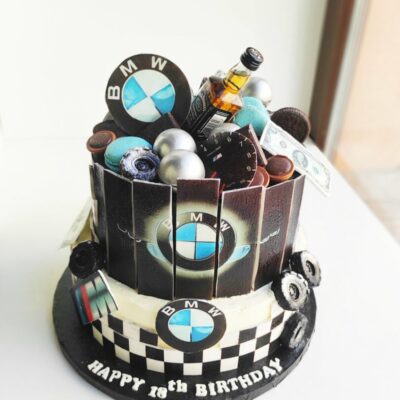 Narozeninový dort pro muže BMW 3 (4 kg, 2800 kč)