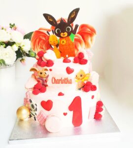 Dětský dort pro holku králíček BING
