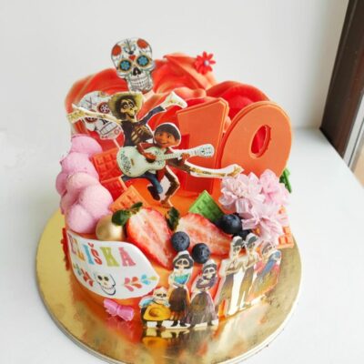Dětský narozeninový dort COCO 3 (2 kg, 1650 kč)