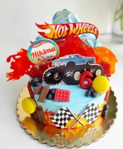 Narozeninový dort na objednávku Hot Wheels 9