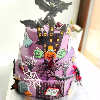 Dětský narozeninový dort Halloween 3 (6 kg, 5700 kč)