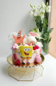 Narozeninový dort pro holku Sponge Bob 2