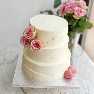 Svatební dort moderní 2 (8 kg, 7600 kč)