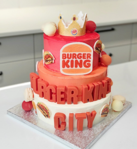 Firemní dort na objednávku v Praze Burger King